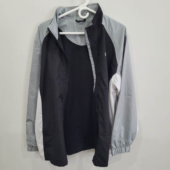 Wilson full zipper windbreaker jacket - Men's size Medium - Picture 2 of 8